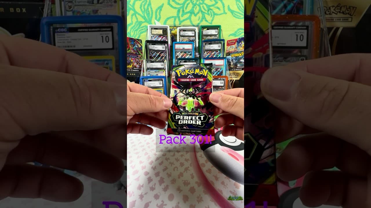 Opening Perfect Order Pack 301! MS#pokemon #packopenning #pokemoncards #pokemontcg#perfectorder