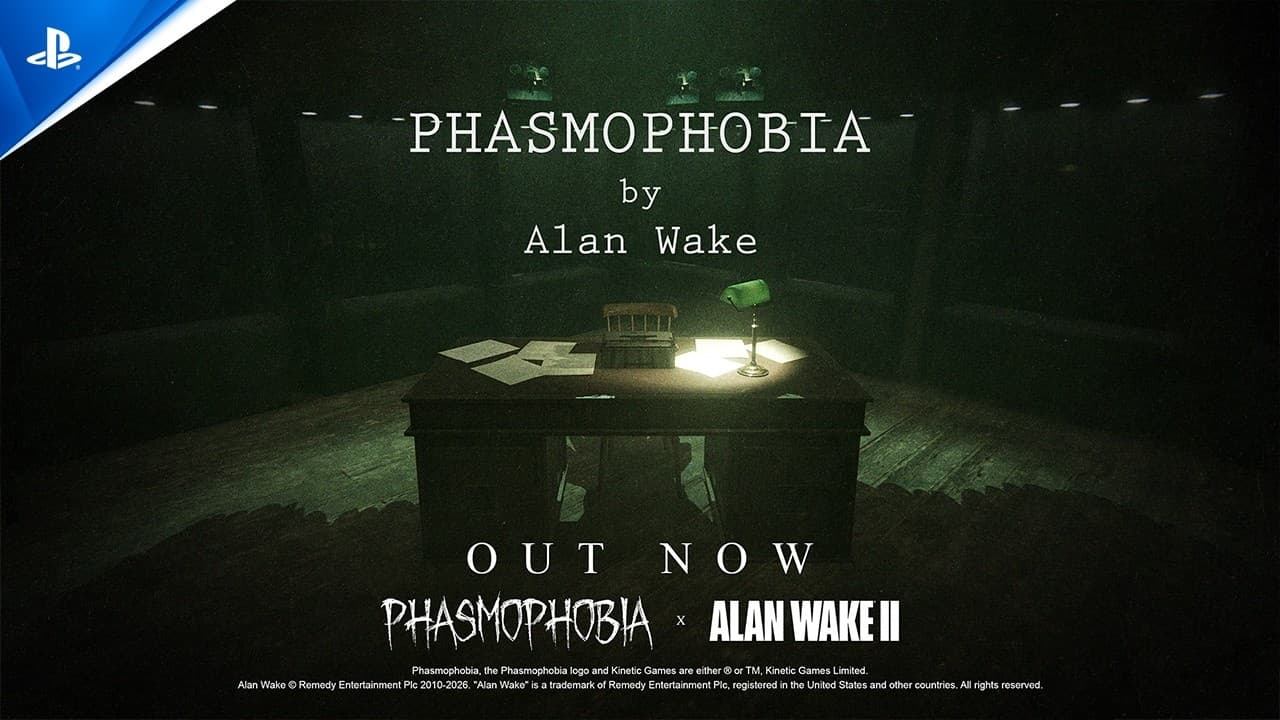 Phasmophobia x Alan Wake 2 - Launch Trailer | PS5 & PS VR2 Games