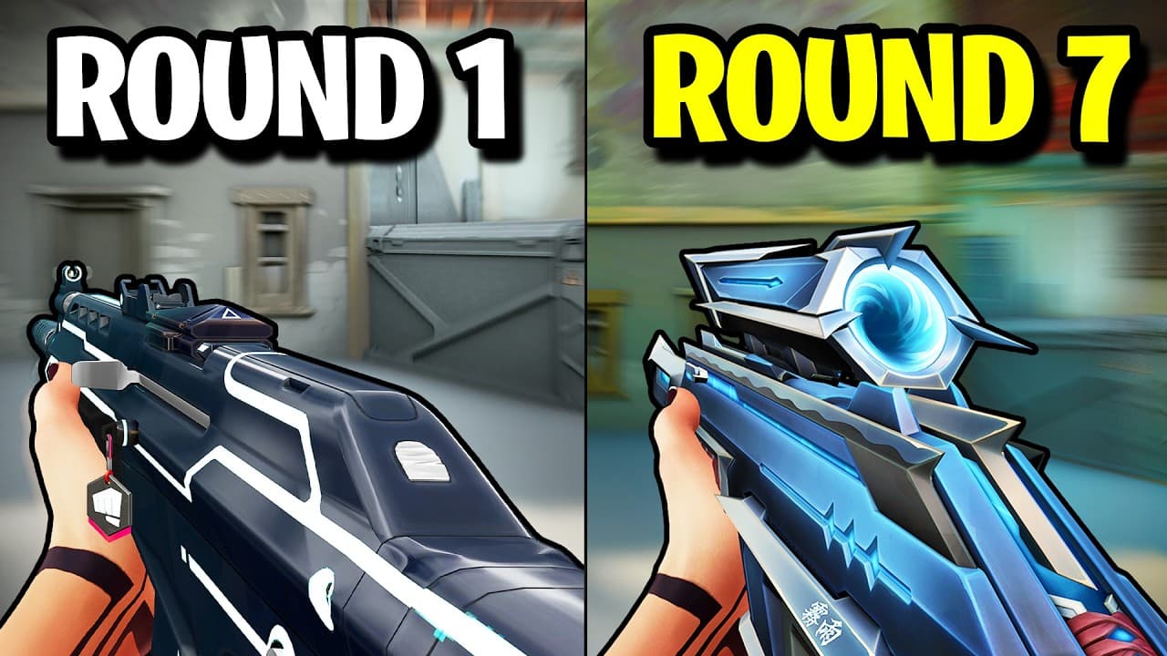 1 Radiant VS 5 Golds, But He Gets BUFFED Every Round!
