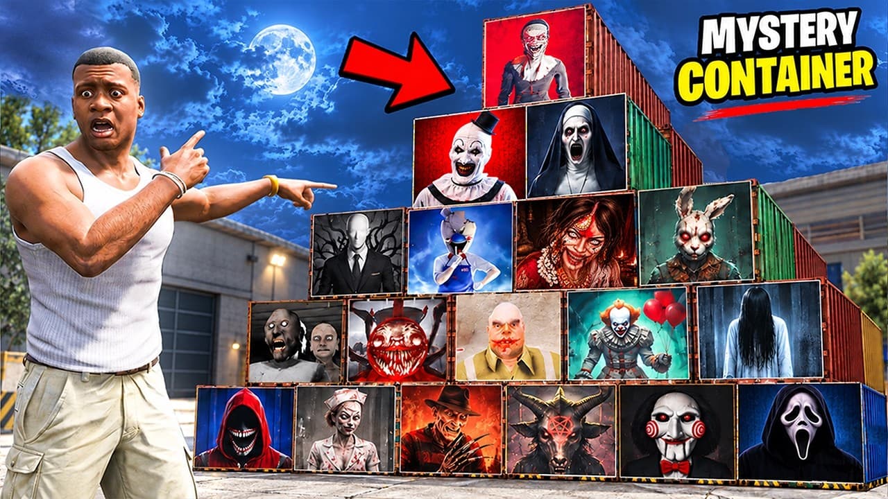 😱Franklin Opens EVERY MYSTERY CONTAINER in GTA 5