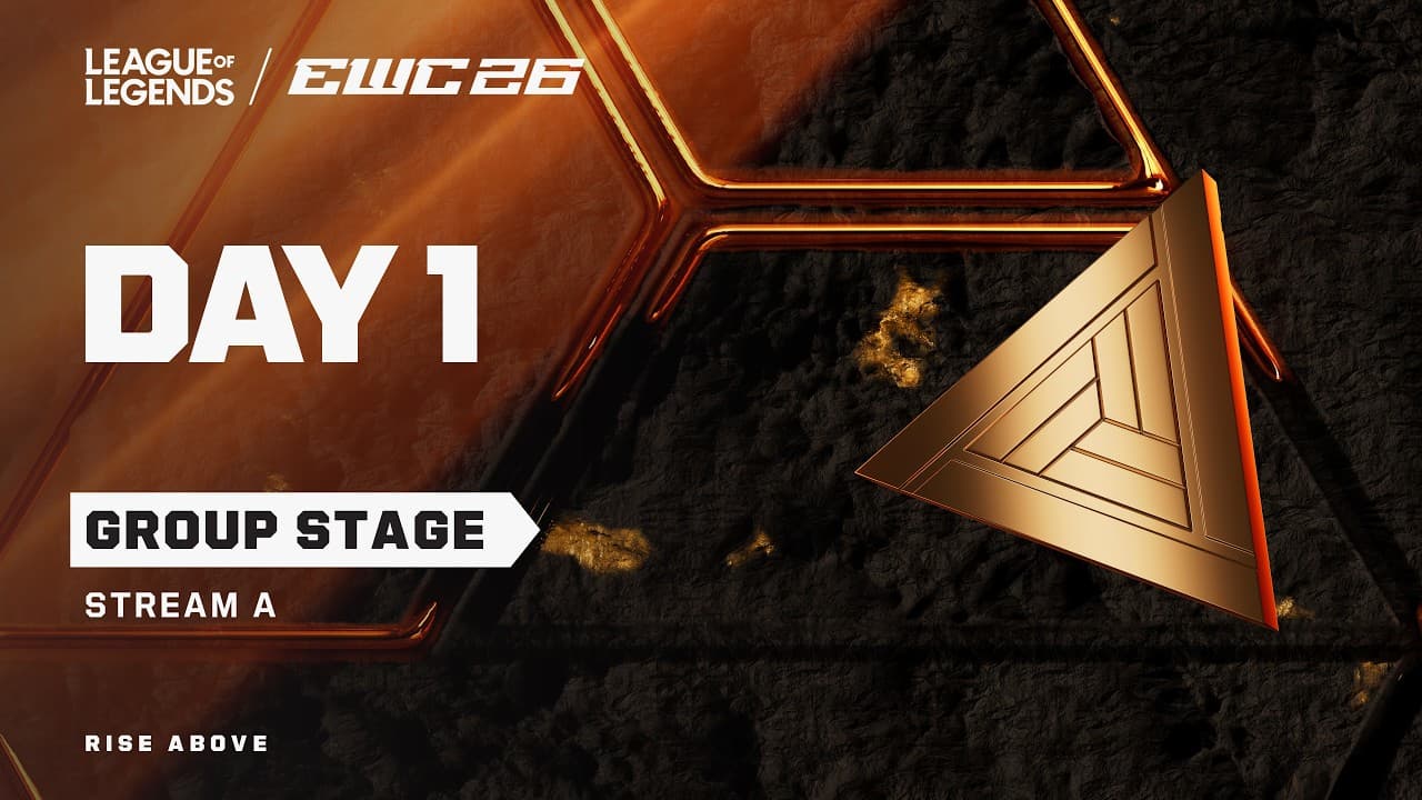 League of Legends at EWC 26 - Day 1 - Group Stage - Stream A
