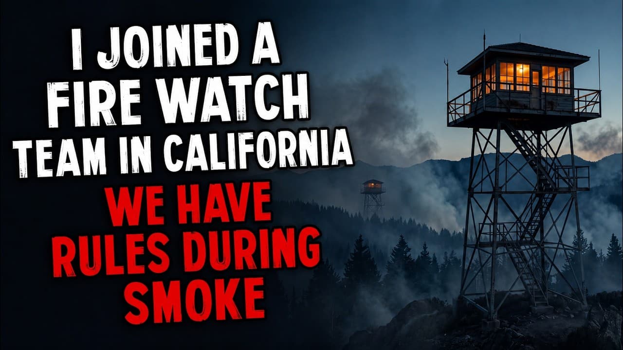 I Joined A Fire Watch Team In California, We Have Rules During Smoke