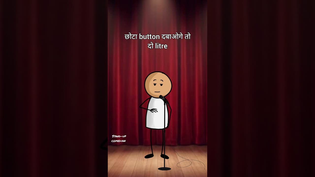 2 button flush stand up comedy 😂 #trending #standupcomedy #standup #jokes #funnyreels #shorts