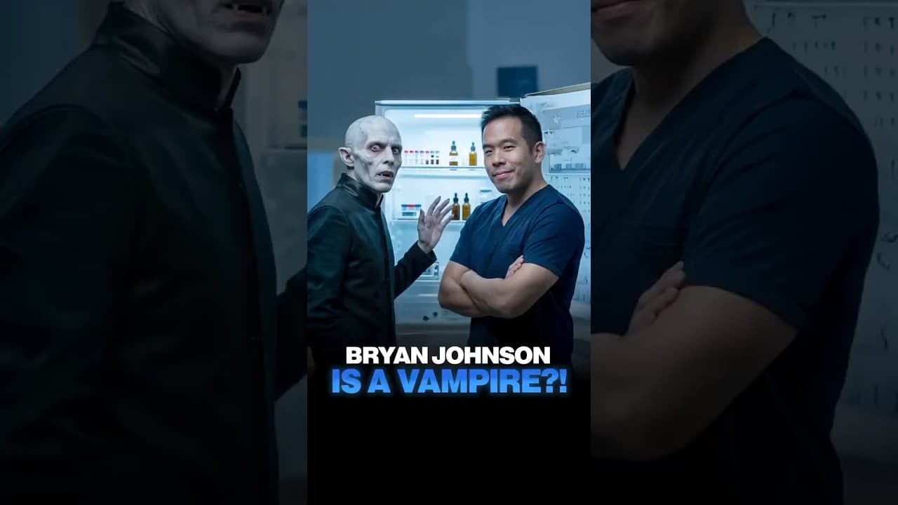 Bryan Johnson Is A Vampire?!