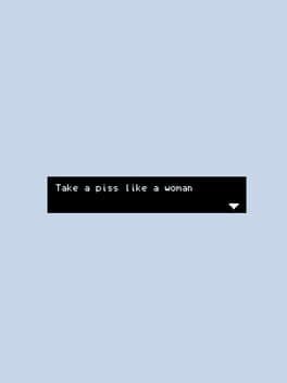 Take a piss like a woman