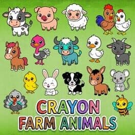 Crayon Farm Animals